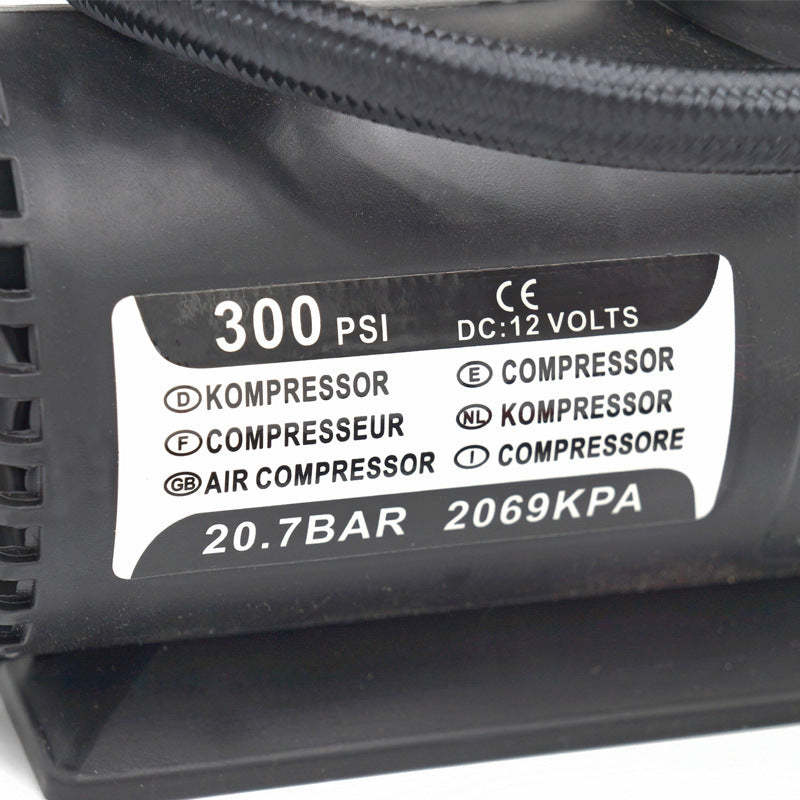 Compact Auto Pump Large Vehicle 12V Bike Electric