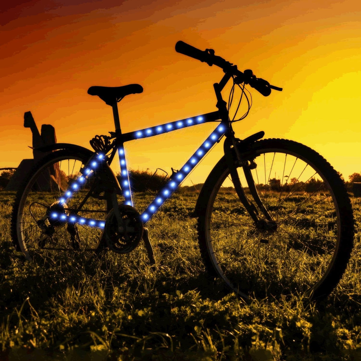 Blinkee 665092 Bike Frame LED Strip Tape, Blue