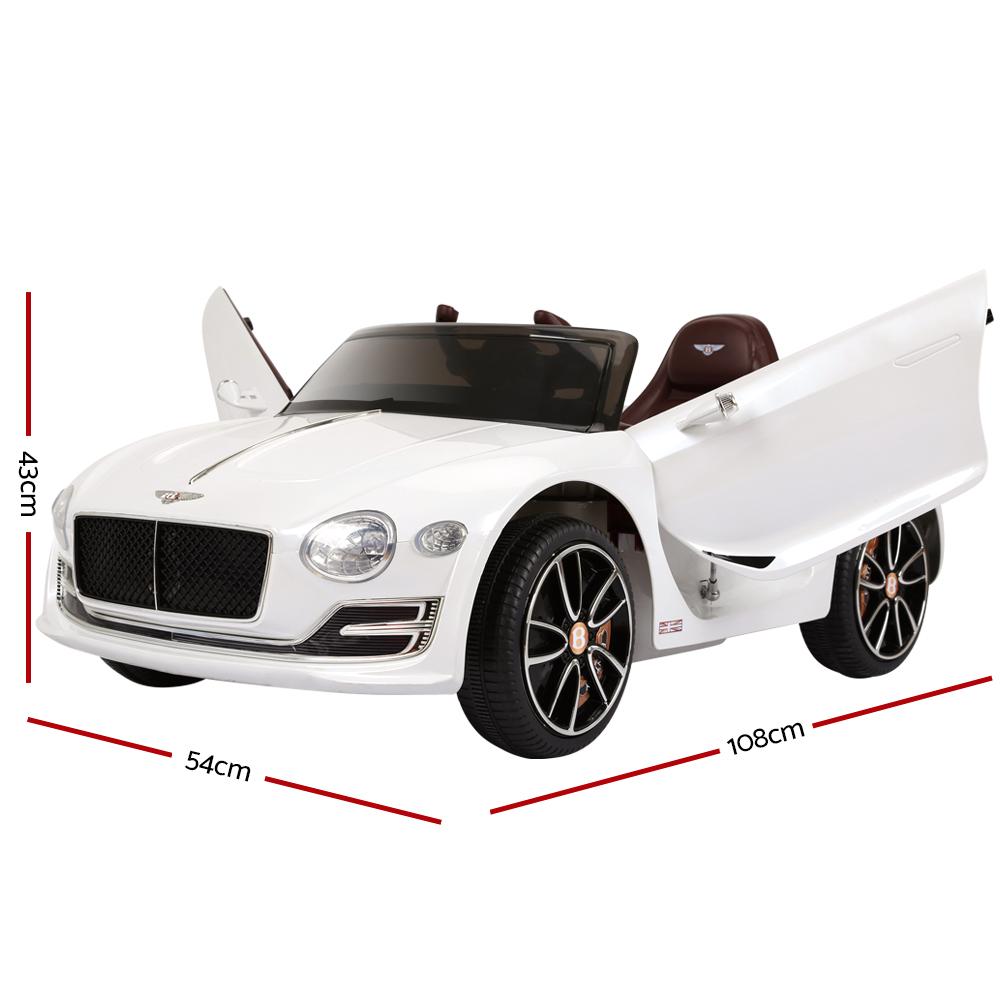 Kids Electric Ride On Car Bentley Licensed EXP12 Toy Cars Remote 12V