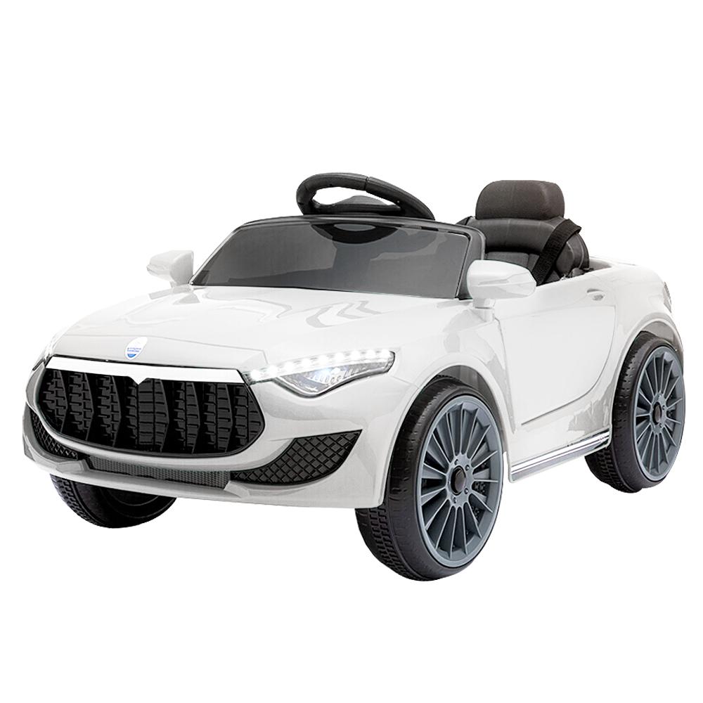 Rigo Kids Ride On Car Electric Toys 12V Battery Remote Control White