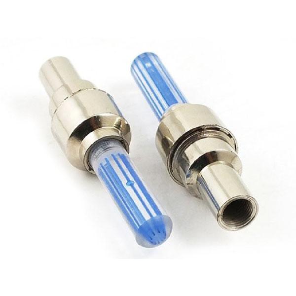 Set Of 2 Led Bright Bicycle Bike Wheel Tyre Lights Bulb Blue