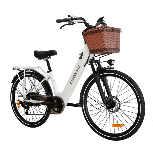 CYSUM X-City women e bike - 26 inch aluminum, 250w 10Ah, speed 25km/h,