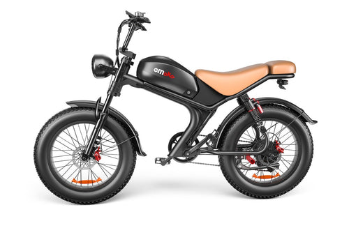 eMoto C93™ – 20" Retro-Style Electric Bike 1000W | 48V 20Ah Battery