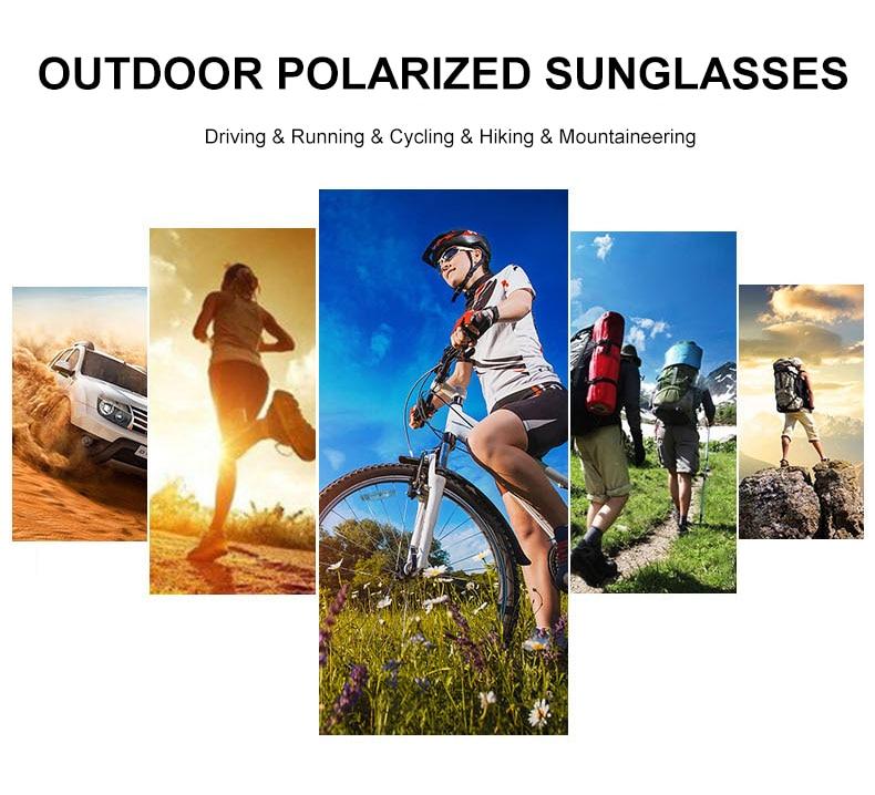 Bicycle Sunglasses Photochromic Glasses UV400 Ultralight Outdoor