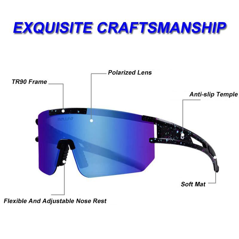 Sports Cycling Sunglasses Bicycle Glasses Polarized Outdoor Riding