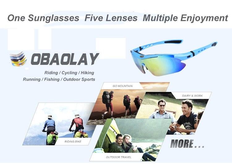Men Outdoor Sports Sunglasses Road Bicycle Glasses Mountain Cycling