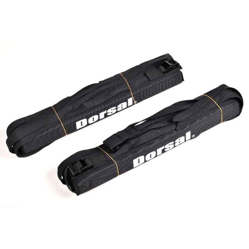 Dorsal Universal Soft Racks with Car Roof Pads Tie Down Straps Storage